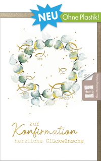 Konfirmationskarte Aquarell