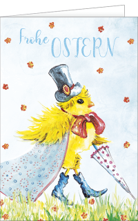 Osterkarte K&uuml;ken