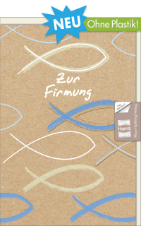 Firmungskarte Fischsymbole