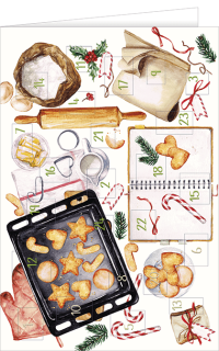 Adventskalender Weihnachtsplätzchen