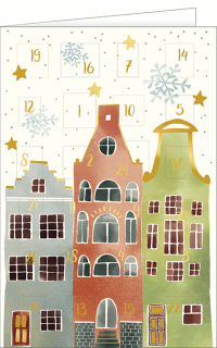Adventskalender Altstadthäuser