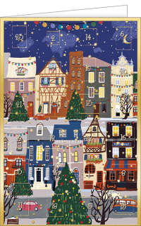 Adventskalender im Briefformat