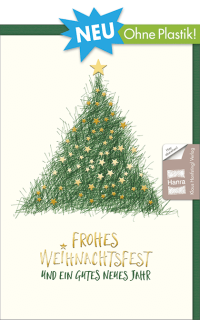 Weihnachtskarte Weihnachtsbaum