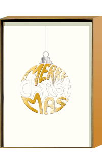 Kartenset Weihnachtskarten "Merry Christmas"