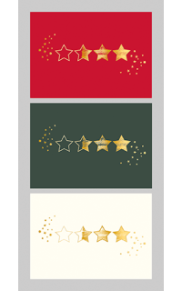 3 Weihnachtsanh&auml;nger: Sterne