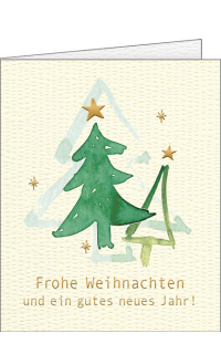 Beilegek&auml;rtchen Christbaum