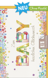 Geburtskarte Patchwork
