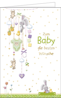 Geburtskarte Mobile