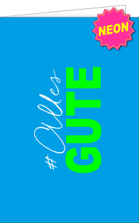 Neon Vibes Alles Gute