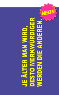 Neon Vibes Merkwürdig