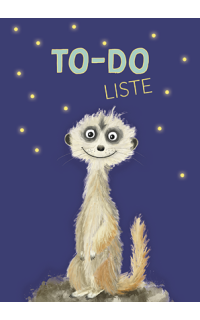 Freche Bande Notizblock To-Do Liste Erdmännchen