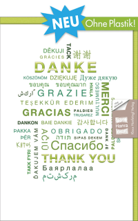 Dankeskarte International