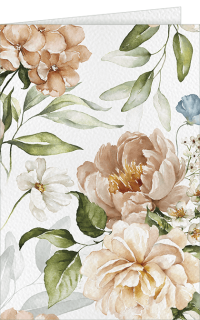 Blankokarte Aquarell