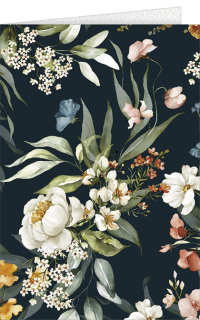 Blankokarte Aquarell
