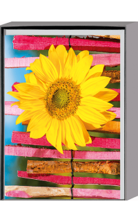 Kartenbox Sonnenblume
