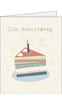 Beilegek&auml;rtchen Zum Geburtstag