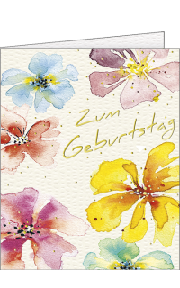 Beilegek&auml;rtchen Geburtstag "Gl&uuml;cks-Vorrat"