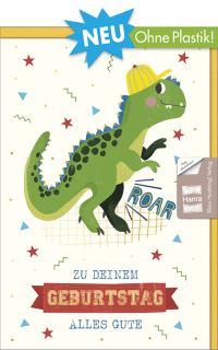 Geburtstagskarte Dino