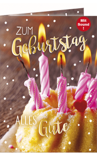 Musikkarte Zum Geburtstag