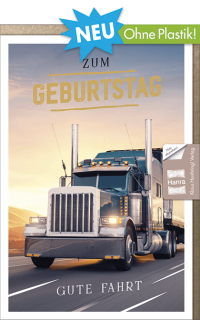 Geburtstagskarte der Serie MANN OH MANN - Trucker