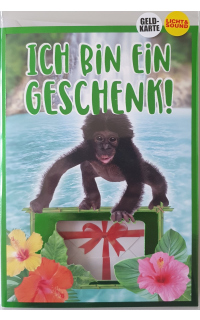 A5 Musikkarte "Ich bin ein Geschenk!"