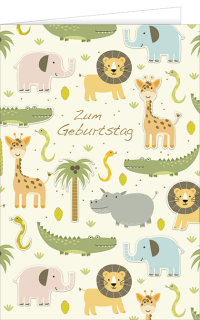 Giraffe Löwe und Co.