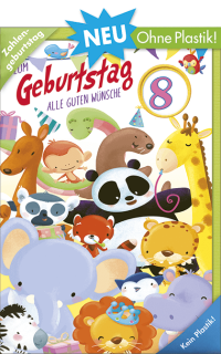Kindergeburtstagskarte Tierparty