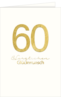 60. Geburtstag