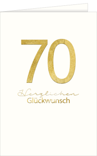 70. Geburtstag