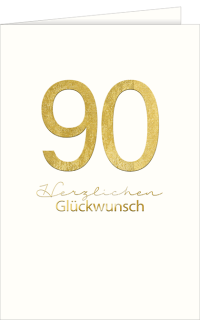 90. Geburtstag