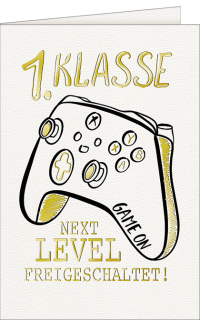 Einschulungskarte Controller
