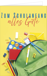 Schulanfangskarte