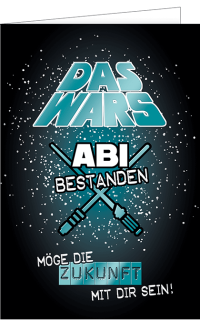 Abiturkarte das wars