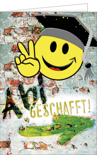 Abiturkarte Smiley