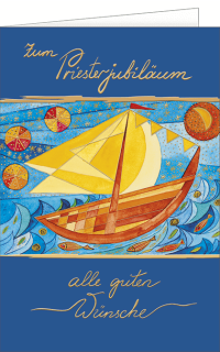 Gl&uuml;ckwunschkarte Priesterjubil&auml;um