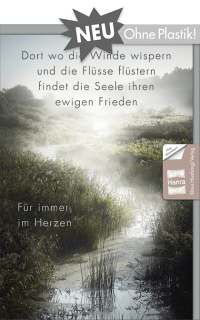 Trauerkarte ohne Plastik - Fluss