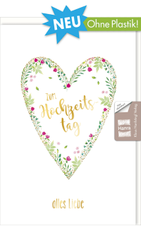 Hochzeitstagskarte Alles Liebe