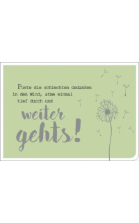 Postkarte Motivation