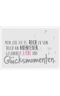 Postkarte Glücksmomente